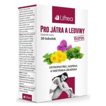 Liftea: Pro játra a ledviny 30cps.