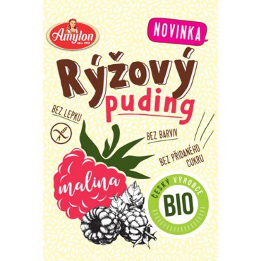 Puding rýžový malinový BIO 40g