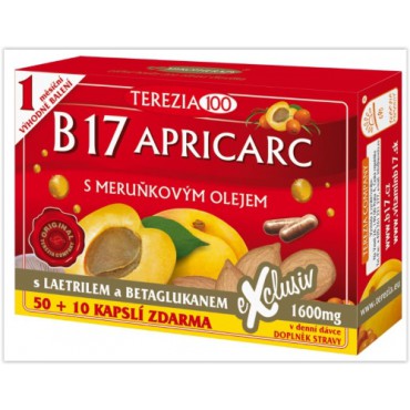 B17 Apricarc s meruňkovým olejem 50+10cps.