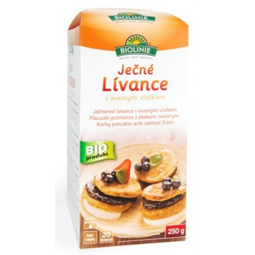 Biolinie: Ječné lívance BIO 250g