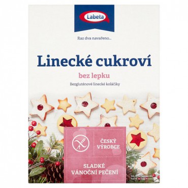 Labeta: Linecké cukroví bez lepku 255g