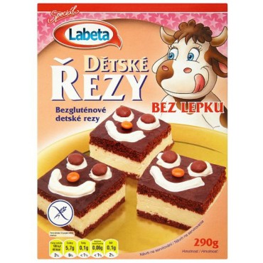Labeta: Dětské řezy bezlepkové 290g