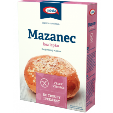 Labeta: Mazanec bezlepkový 500g