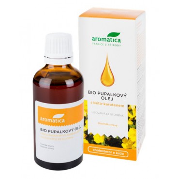 Aromatica: Pupalkový olej s Beta-karotenem 50ml
