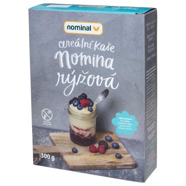Obilninová instantní kaše rýžová bezlepková 300g