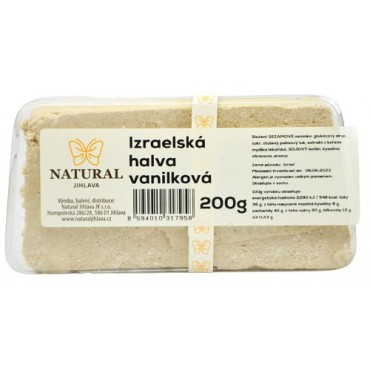 Chalva izraelská vanilková 200g