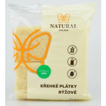 Křehké plátky rýžové 75g