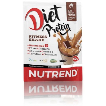 Nutrend: Diet Protein Fitness Shake čokoláda 50g