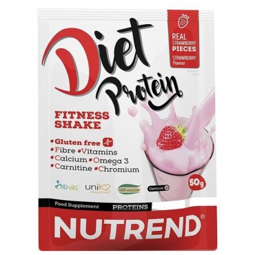 Nutrend: Diet Protein Shake jahoda 50g