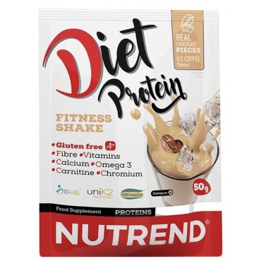 Nutrend: Diet Protein Shake ledová káva 50g