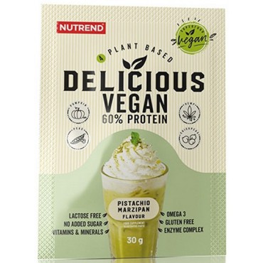 Nutrend: Delicious vegan protein pistácie a marcipán 30g