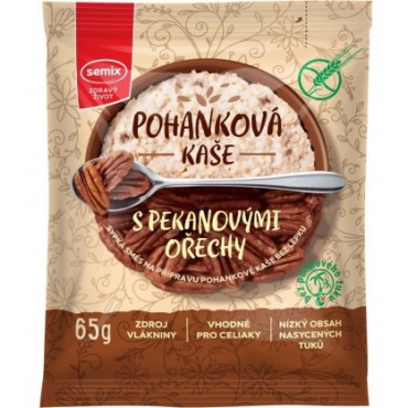 Kaše pohanková s pekanovými ořechy 65g