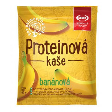 Proteinová kaše banánová 65g