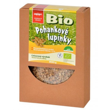 Lupínky pohankové bezlepkové BIO 200g