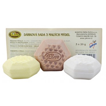 Dárková sada malých mýdel 3x20g