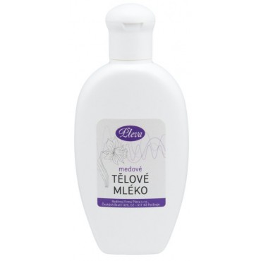 Pleva: Medové tělové mléko 200g