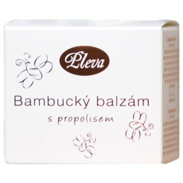 Pleva: Bambucký balzám s propolisem 30g