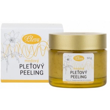 Pleva: Pleťový peeling medový 50g