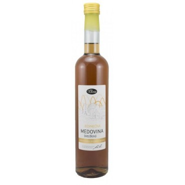 Pleva: Medovina švestková 500ml