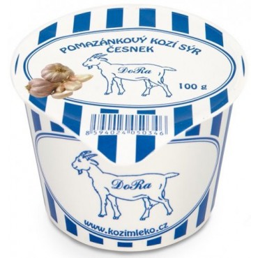 Pomazánkový kozí sýr s česnekem 100g