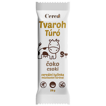 Cereální tyčinka Tvaroháček čoko 28g