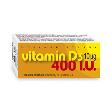 Vitamín D3 400 I.U. 90tbl.