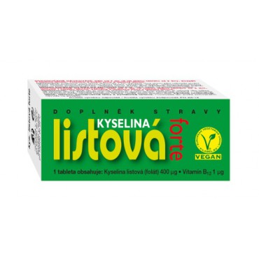 Naturvita: Kyselina listová Forte 60tbl.