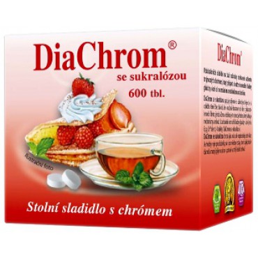 DiaChrom se sukralózou 600tbl.