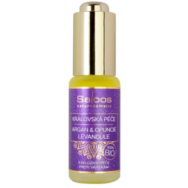 Saloos: Královská péče Argan & Opuncie - Levandule BIO 20ml