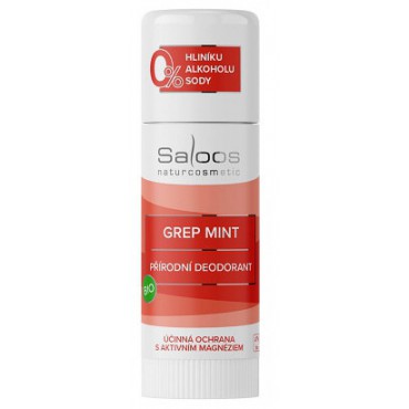 Saloos: Přírodní deodorant Grep Mint BIO 50ml