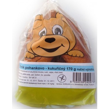 Perník pohanko-kukuřičný bezlepkový 170g