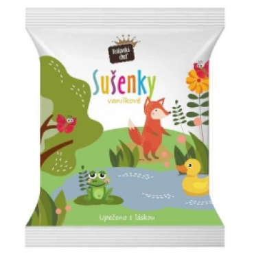 Sušenky Zvířátka vanilkové 100g