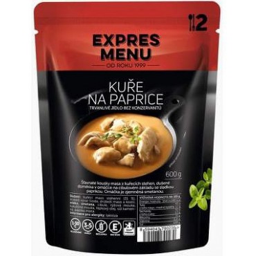 EXPRES MENU: Kuře na paprice bezlepkové 600g