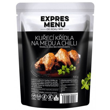 EXPRES MENU: Kuřecí křídla na medu a chilli 300g