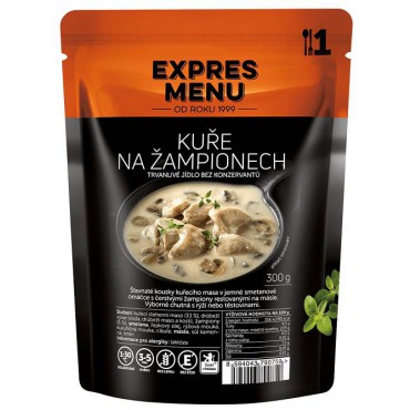 EXPRES MENU: Kuře na žampionech 300g