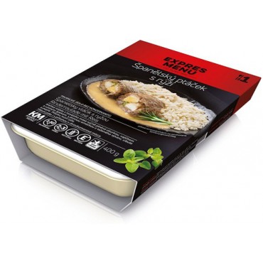 EXPRES MENU: Španělský ptáček s rýží 450g