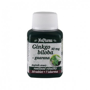 MedPharma: Ginkgo biloba 30mg, guarana 37tbl.