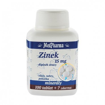 MedPharma: Zinek 15mg 107tbl.