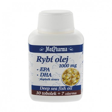 MedPharma: Rybí olej 1000mg 37cps.