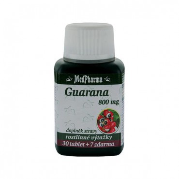 MedPharma: Guarana 800mg 37tbl.