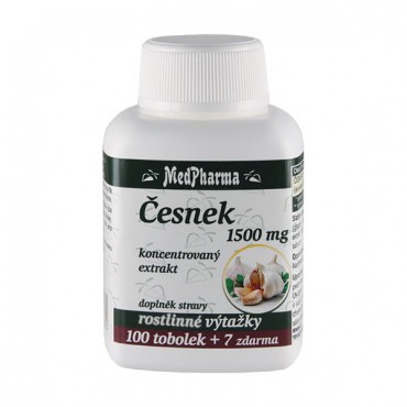 MedPharma: Česnek 1500mg 107cps.