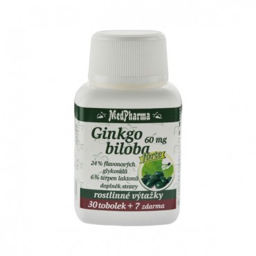 MedPharma: Ginkgo biloba 60 mg forte 37tbl.