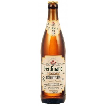 Ferdinand: Pivo světlý ležák Premium 12° 500ml