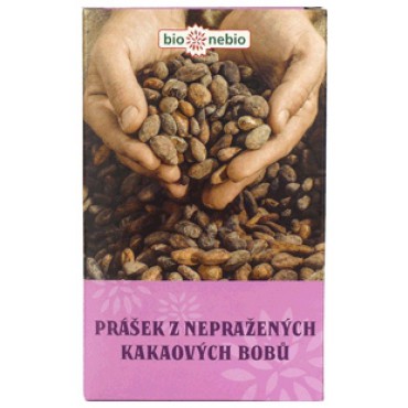 Prášek z nepražených kakaových bobů 150g