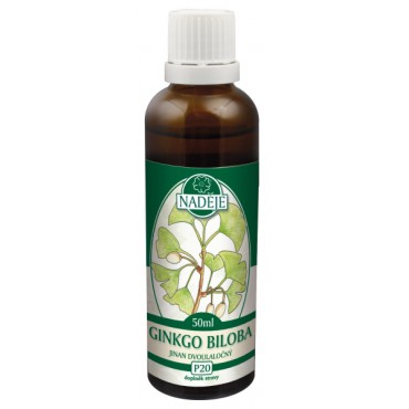 Tinktury Naděje: Ginkgo biloba - z pupenů 50ml