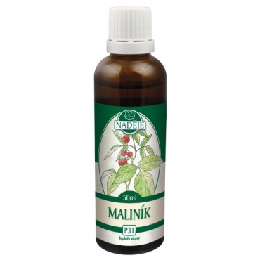 Tinktury Naděje: Maliník 50ml - z pupenů