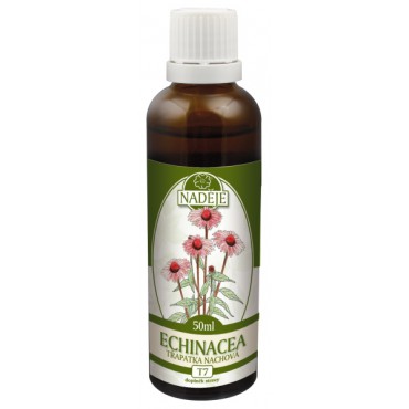 Tinktury Naděje: Echinacea purpurea 50ml - z bylin