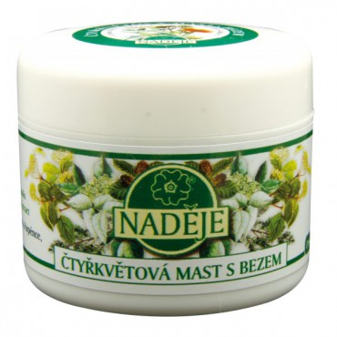 Naděje: Čtyřkvětová mast s bezem 50ml