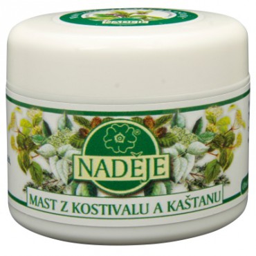 Naděje: Mast z kostivalu a kaštanu 50ml