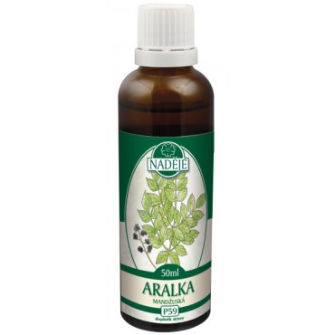 Tinktury Naděje: Aralka mandžuská 50ml - z pupenů